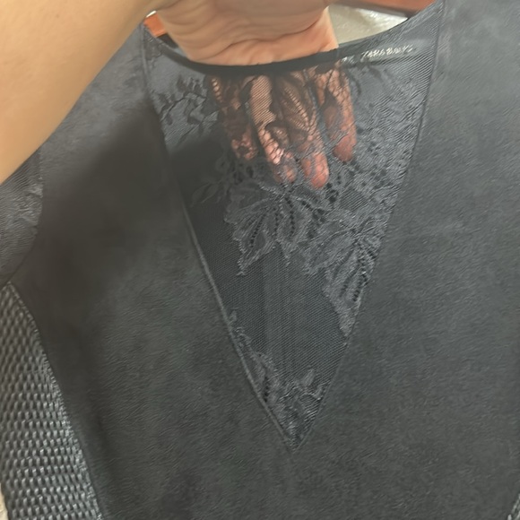 BLACK DRESS ZARA SIZE XS - Picture 5 of 8